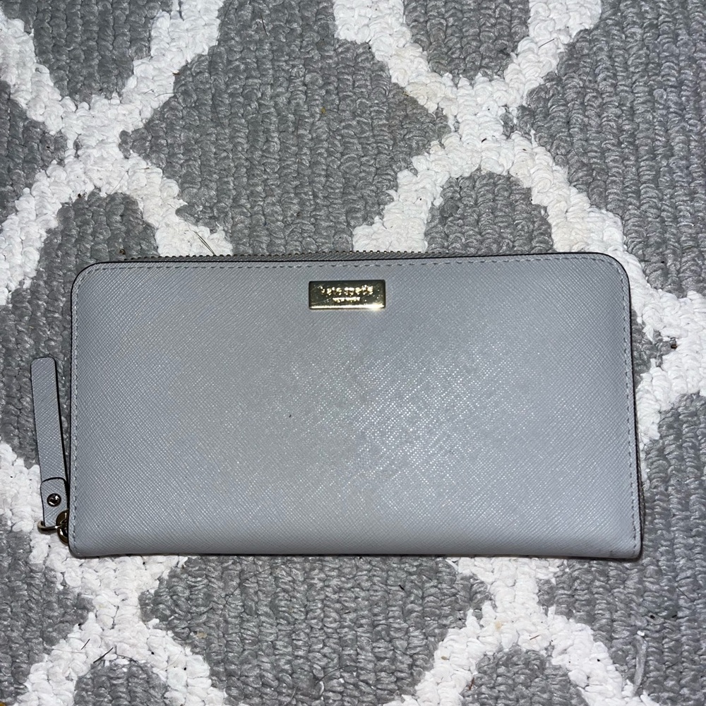 Grey Kate spade wallet